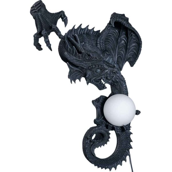 Aetherflare Dragon Wall Lamp