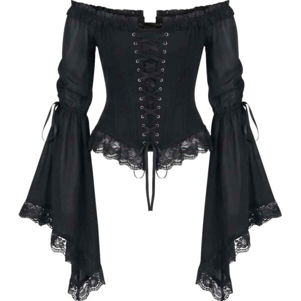 Yumiko Off-Shoulder Overbust Corset