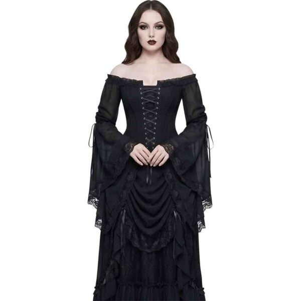 Yumiko Off-Shoulder Overbust Corset